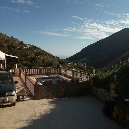 Cortijo 2 Dormitorios Piscina Parking Rio De La Miel Dağ evi Nerja